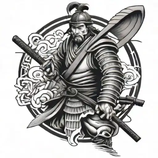 Japanese Samurai Warrior