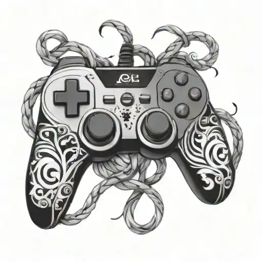 Jet Libra Gaming Controller Intertwined