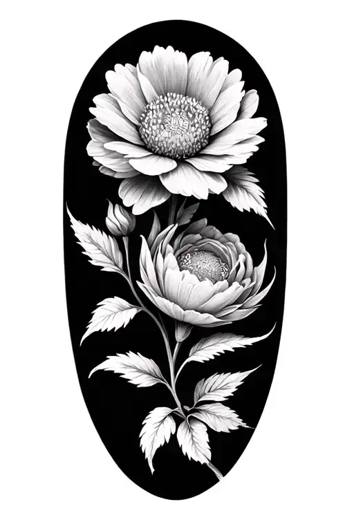 June And December Flower Intertwined