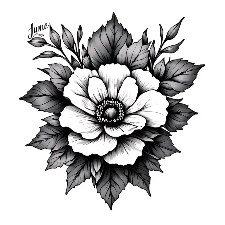 June And December Flower Intertwined