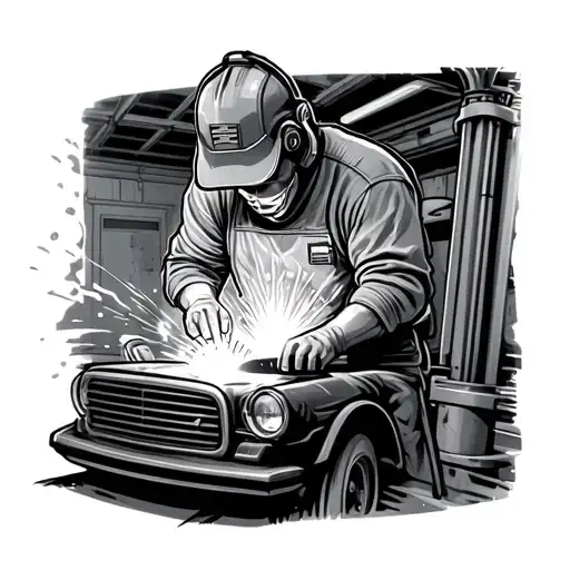 Car Mechanic Welding