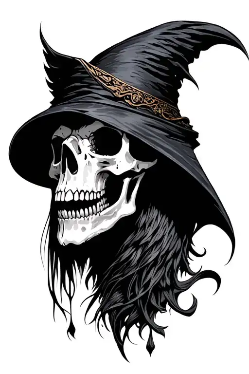 Raven Skull Plague Doctor