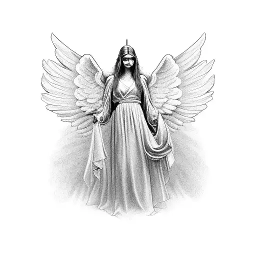 A Portrait Of A Guardian Angel Guiding A Driver Through The Journey Of Drug Recovery