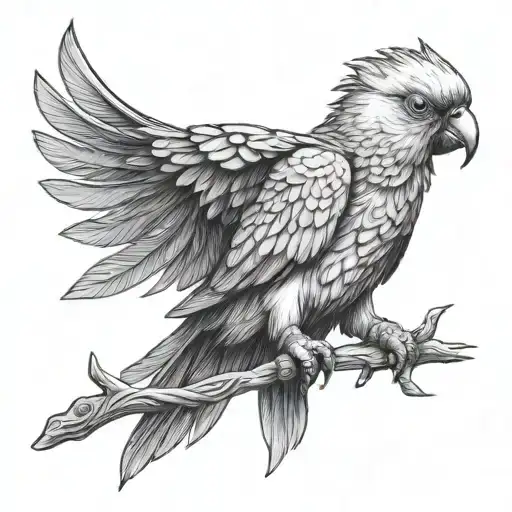 Profit Crow Parrot That Completes This