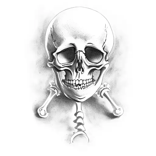 Skelleton Who Plays Guitar