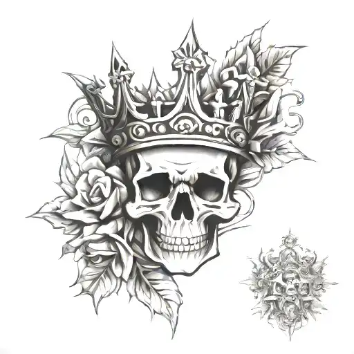 Cross And Thorn Crown