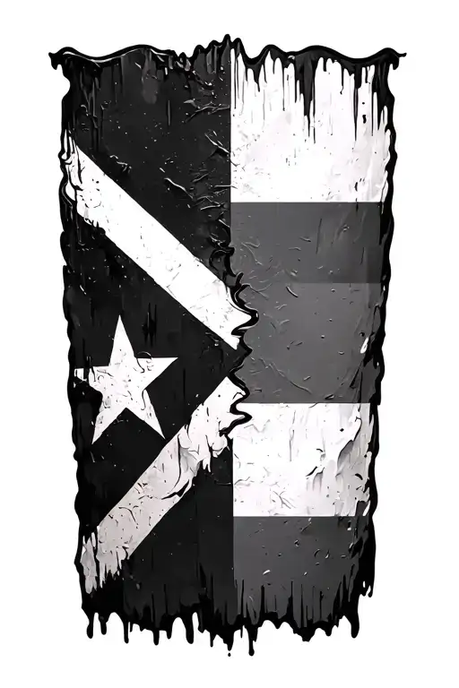 Blend The Puerto Rican And Colombian Flags