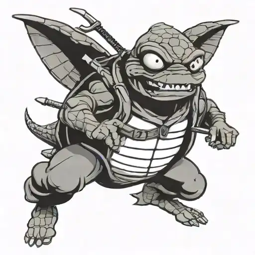 Courage The Cowardly Dog Donatello Ninja Turtle