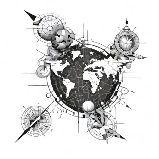 Coordinates Geo Patern