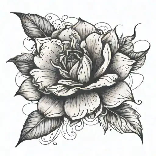 Coordinates Wrapped Within A Flower