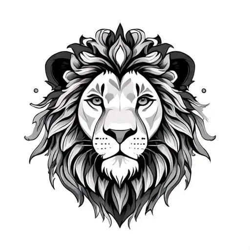 Mandala Lion