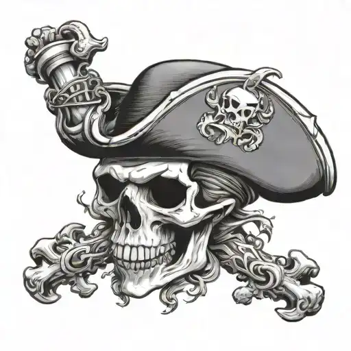 Pirate Hat Bones