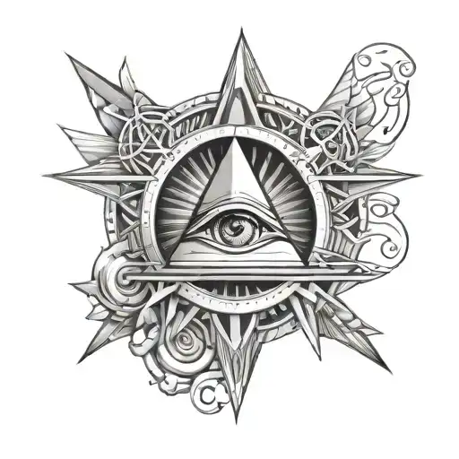 Illuminati Sailor Love Dmt Futuristic