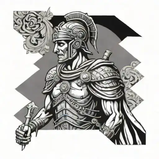 Mark Antony Roman Soldier Patchwork