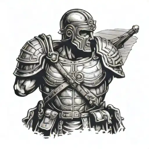 Mark Antony Roman Soldier Patchwork