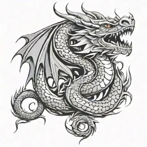 Tribal Dragon