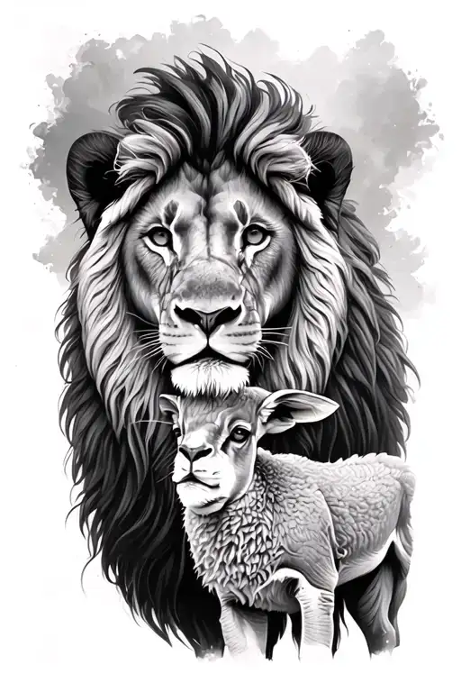 Lion And Lamb