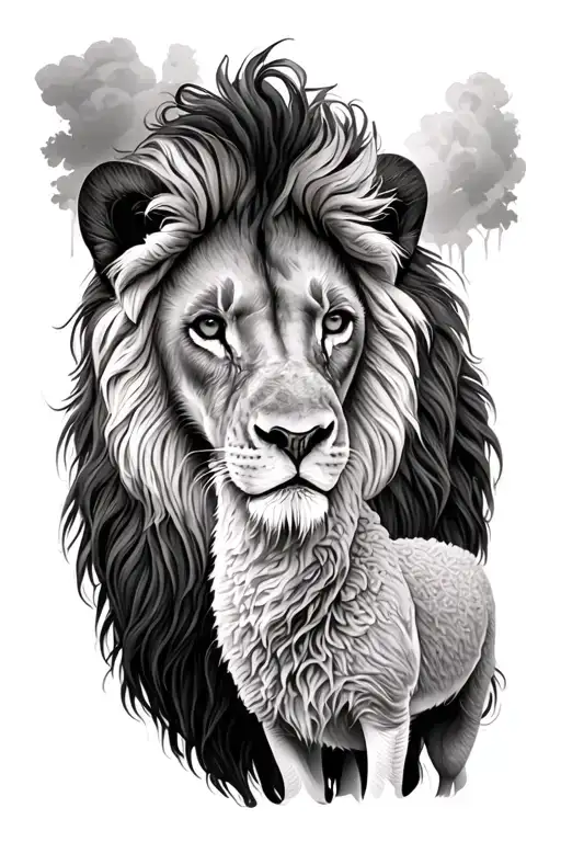 Lion And Lamb
