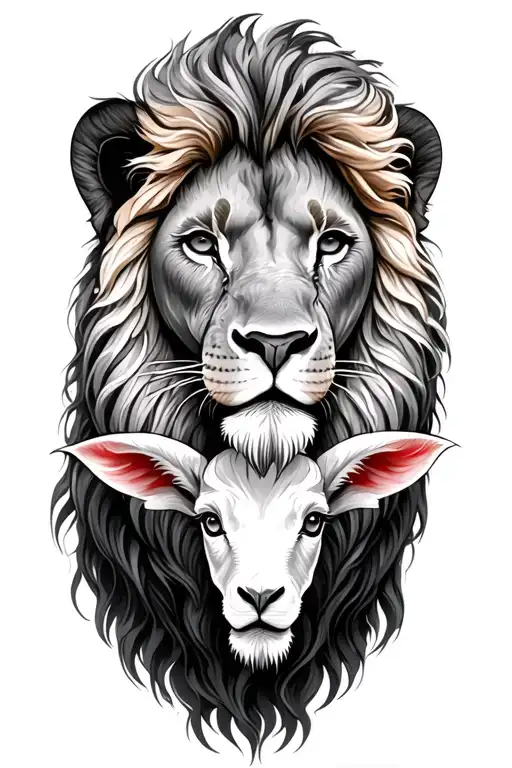 Lion And Lamb
