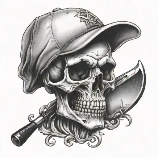 Skull And Golf