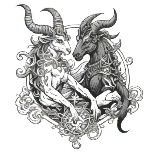 Capricorn My 2 Kids Playing