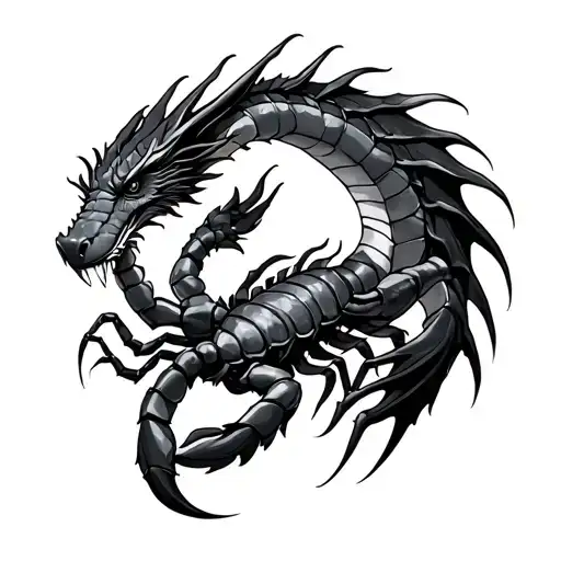 Dragon Around Scorpion Surrounded