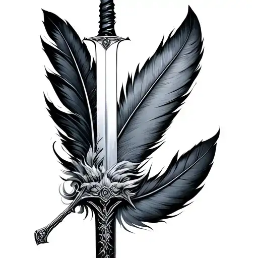 Half Feather Half Sword
