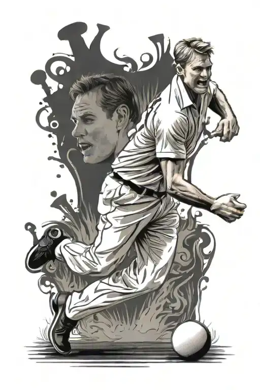 Shane Warne Bowling Cricket 708 Wickets