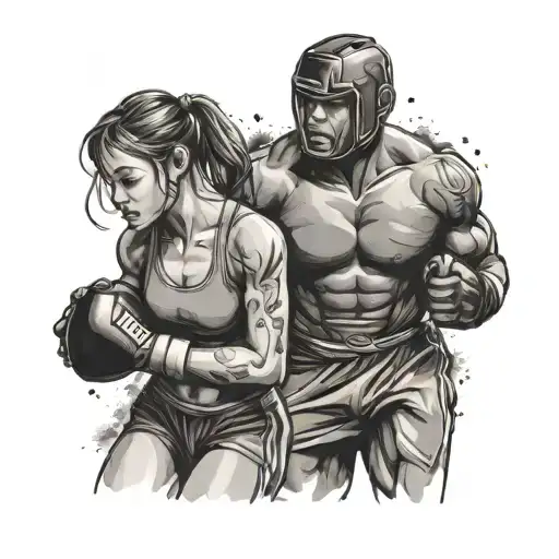 Son Is A Football Player And Daughter Is A Boxer