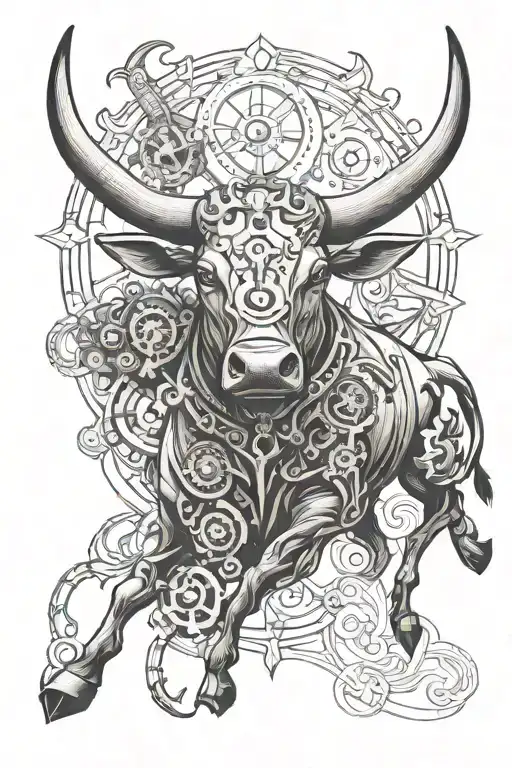 Clockwork Bull And Unk