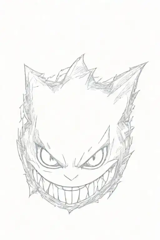 Pokemon Gengar Emerging