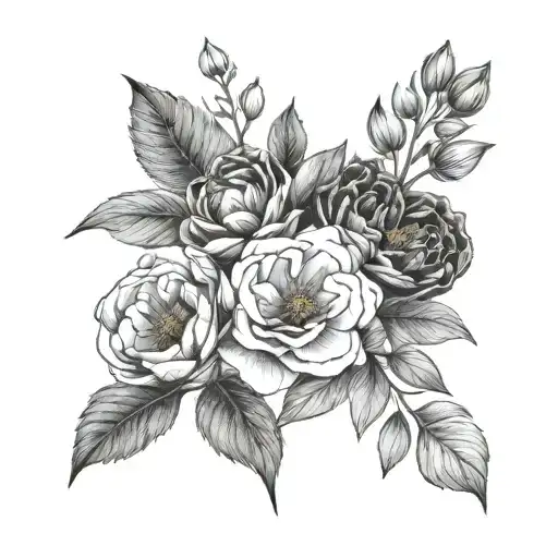 August And March Birth Flower