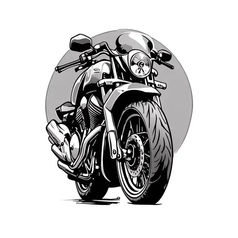 Motorbike Tribal