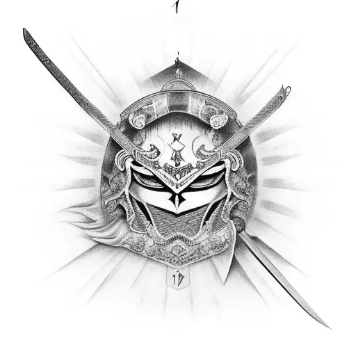 Katana With Roman Numeral