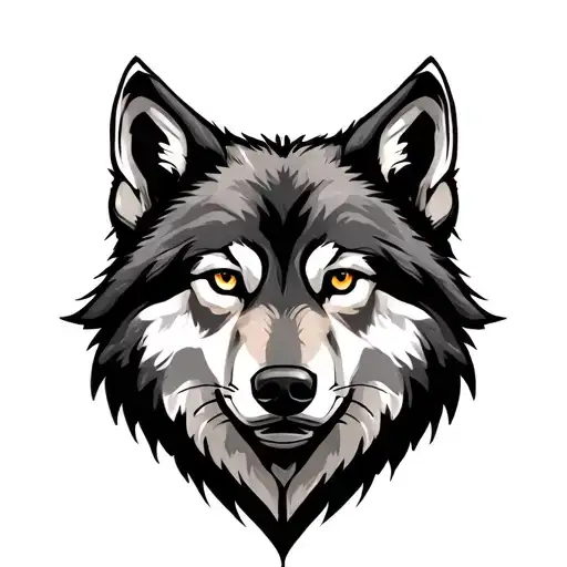 Alpha Wolf Head
