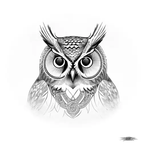 Owl For Chest