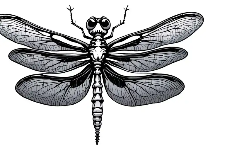 Skeletal Dragonfly