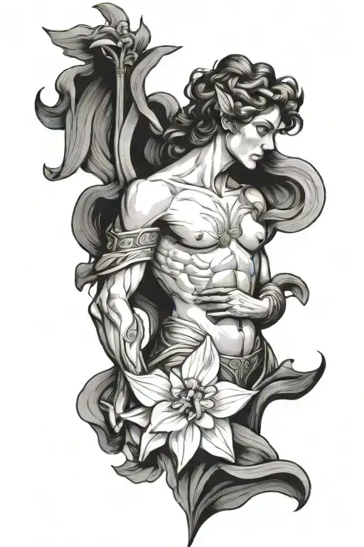 Narcissus God And Warrior Woman