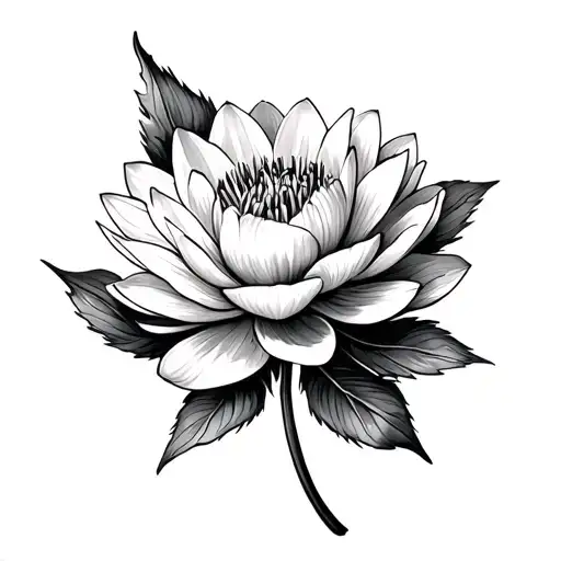 Carnation And Water Lily