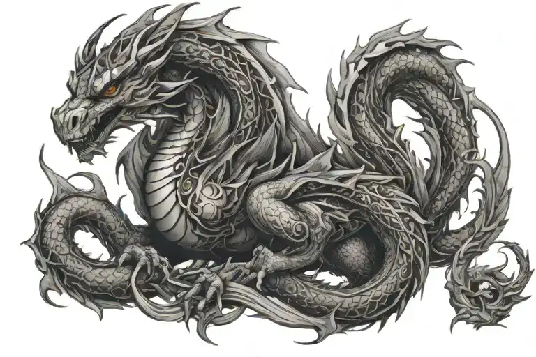 Wood Dragon Infinite But Within