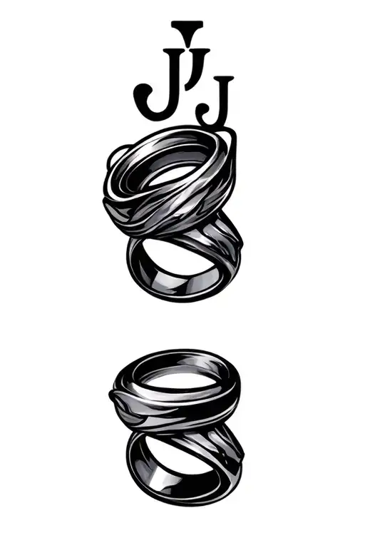 Ring With J