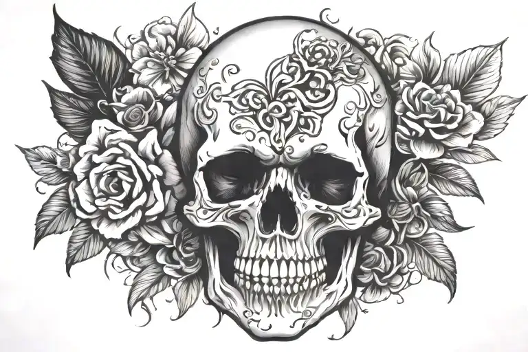 Skull Wearing