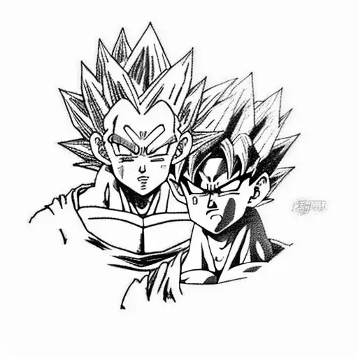 Dragon Ball Gt Goku & Vegeta Super Saiyan 4