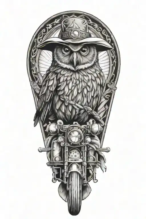 American Revolution Covered Wagon Front View With Cherokee Wizard Owl And Rifle