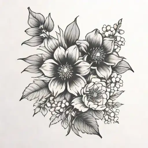 June And July Birth Flower