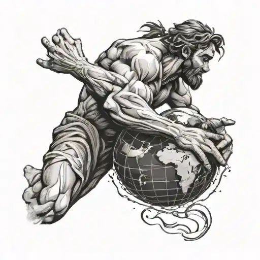 Atlas Holding The Earth