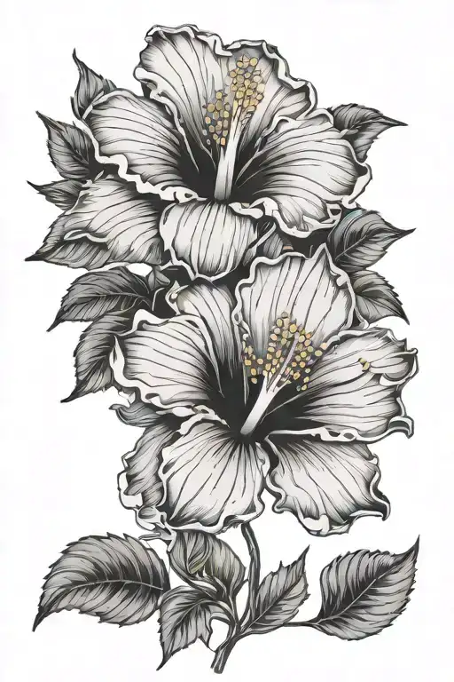 Hibiscus Flower Tulip Flower Sunflower Flower