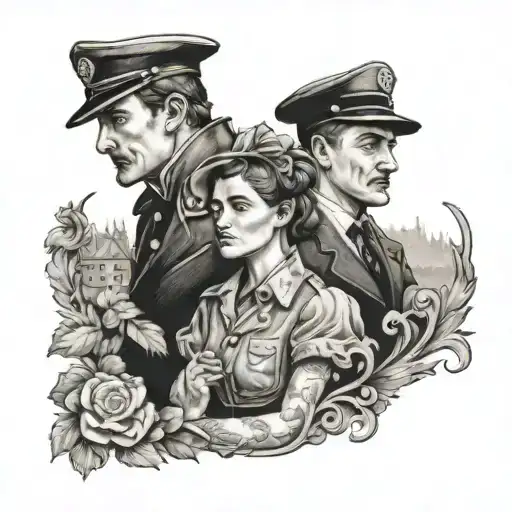 Cody And Emmy In Old German Letters