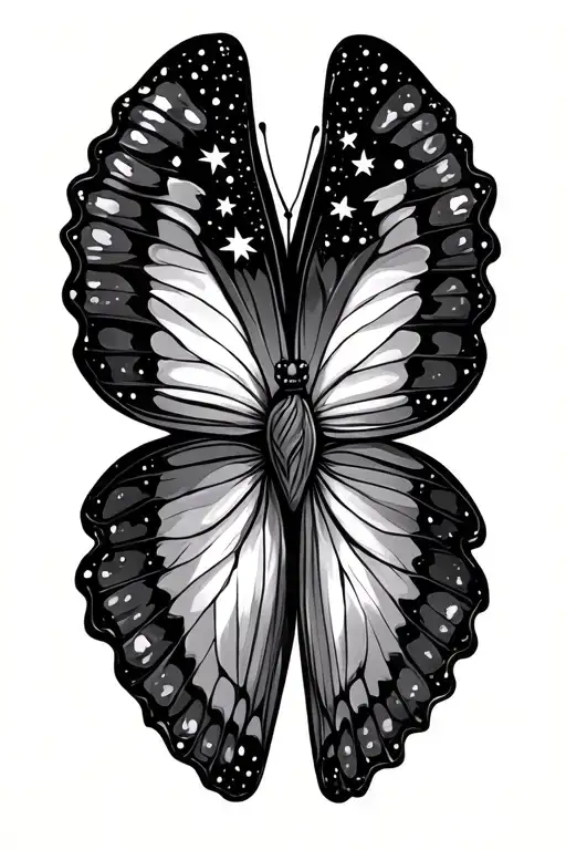 A Butterfly From The Stars