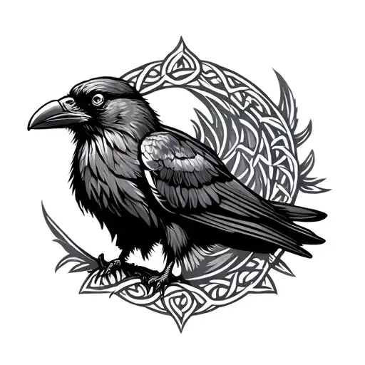 Celtic Raven
